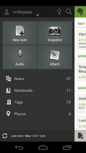 screenshot evernote android