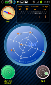 Android Smartphone GPS Signal