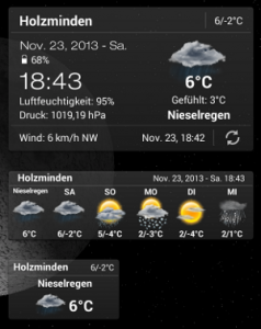 Android Wetter Widget Android Weather