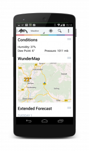 Weather Underground Wundermap Wetterkarte
