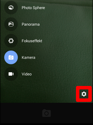 Google Kamera Einstellungen Settings