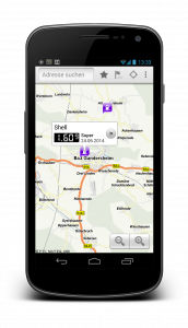 Android App ADAC Spritpreise  Benzinpreis App
