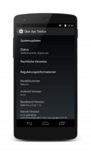 Android 4.4.3 KitKat Update