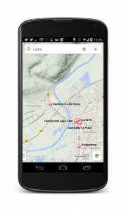 Google Maps Geländekarte