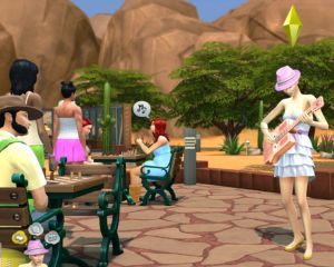 gamescom 2014 die sims 4 game