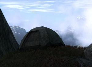 The Hunter Happy Camper Zelt Alpine Tarnung