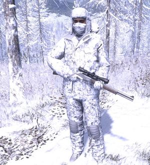 The Hunter Sneaky 3D Arktik Winter Tarnung