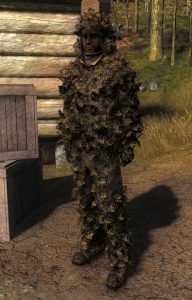 The Hunter Ghillie Jagdkleidung Herbstlaub