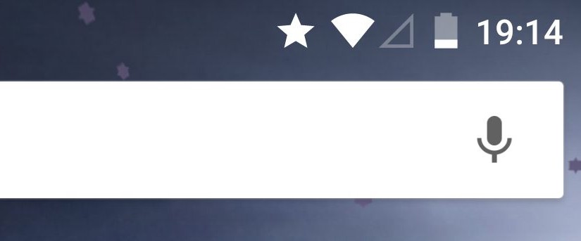 Android 5.0 Lollipop: Ein Stern in der Benachrichtigungsleiste